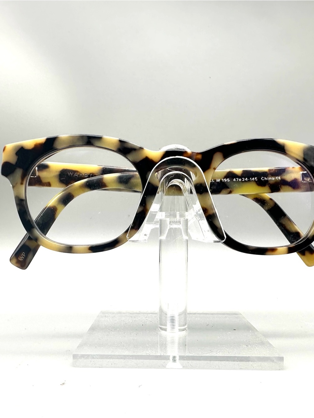 Warby Parker Kimball Eyeglasses Marzipan Tortoise Round Frame 47-24-145 M 195